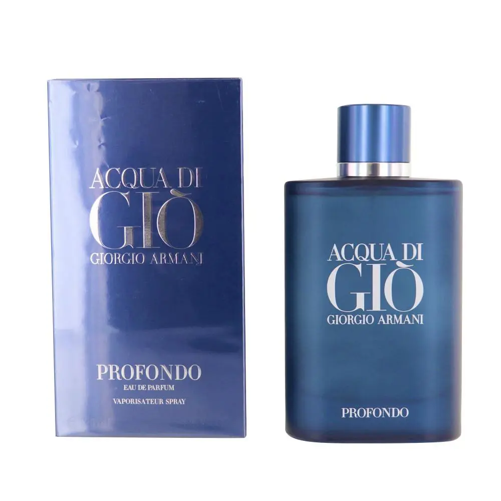 Acqua Di Gio Profondo by Giorgio Armani Box For Men 4.2 Oz Eau De Parfum Spray