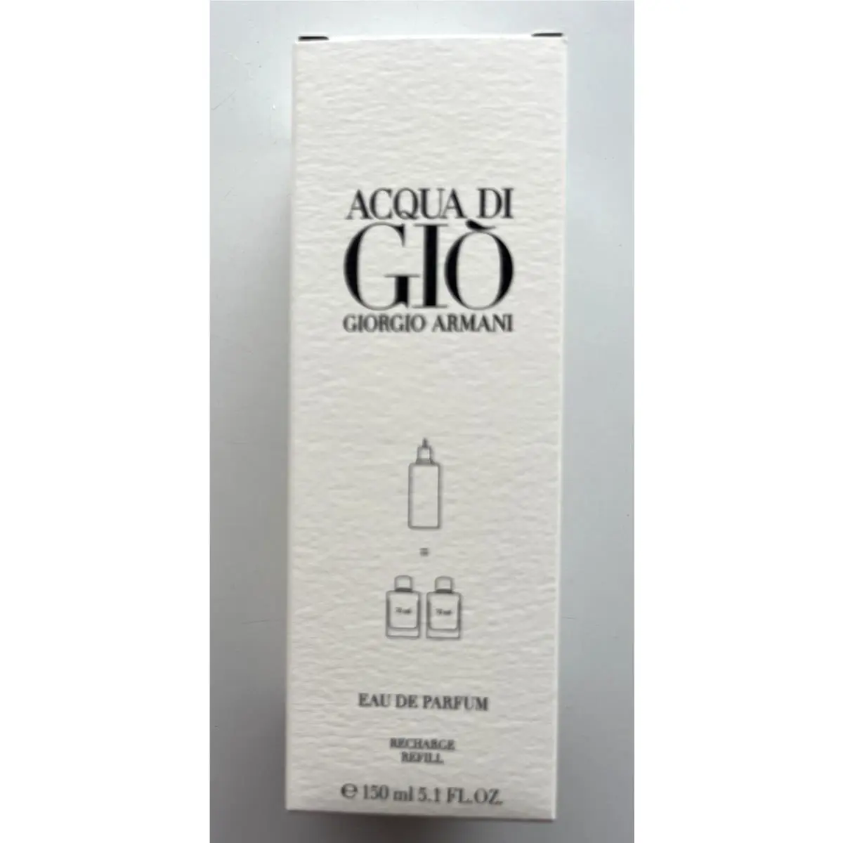 Acqua Di Gio by Giorgio Armani Eau De Parfum Refillable Spray For Men 5.1 oz