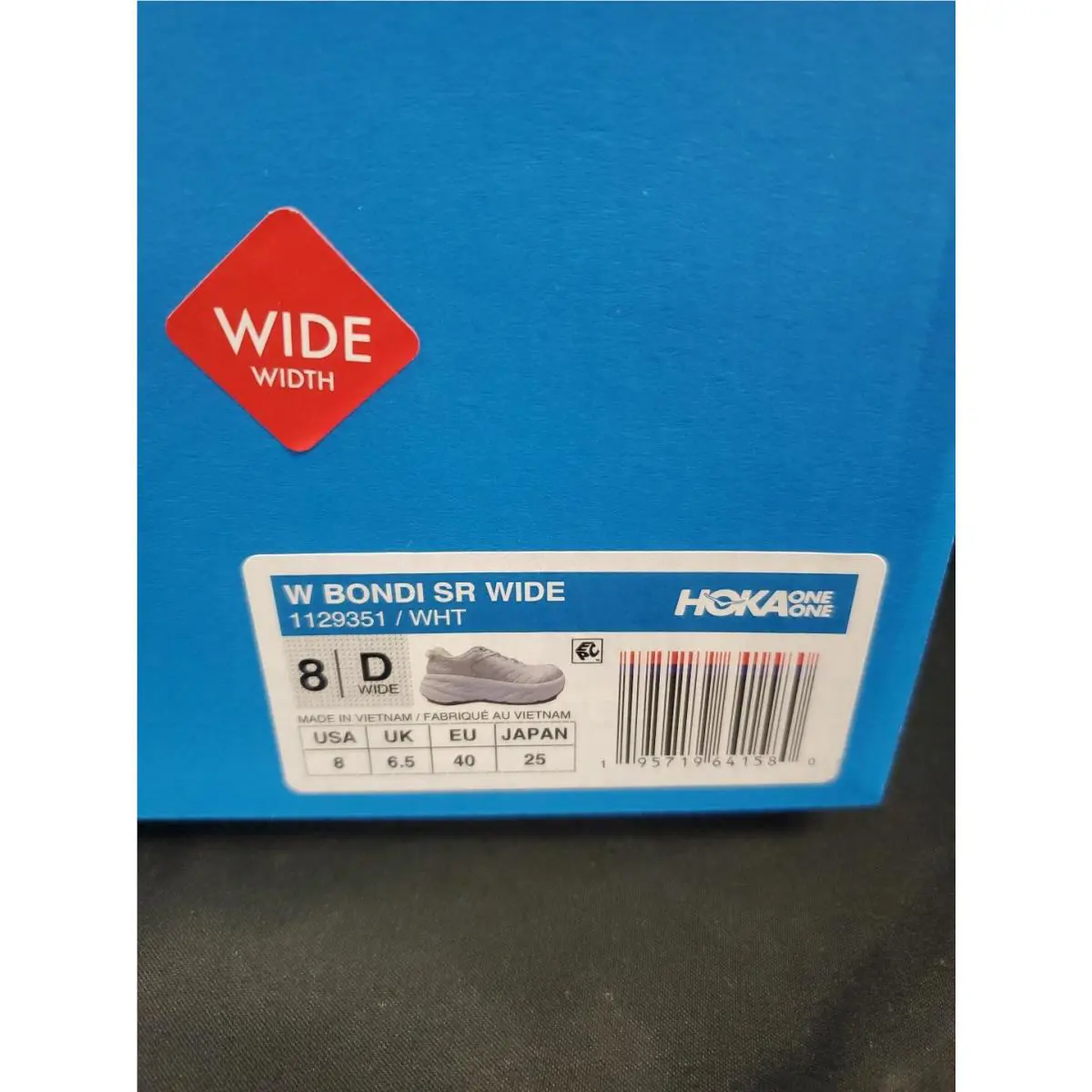 Hoka shoes - Hoka One One Bondi SR - 1129351 - White (UPC: 195719641580) 6