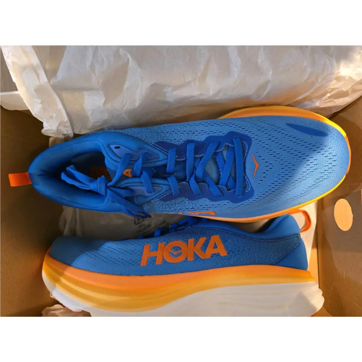 Hoka shoes - Bondi 8 - Bondi - Orange 0
