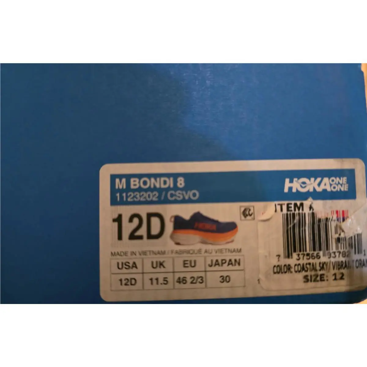 Hoka shoes - Bondi 8 - Bondi - Orange 3