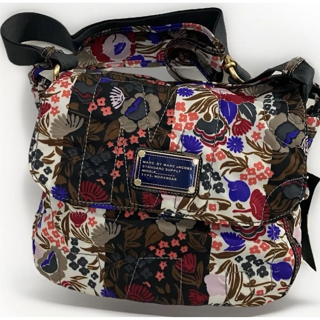 Marc Jacobs Pretty Nylon Lil Ukita Floral Crossbody Shoulder Bag M3122081