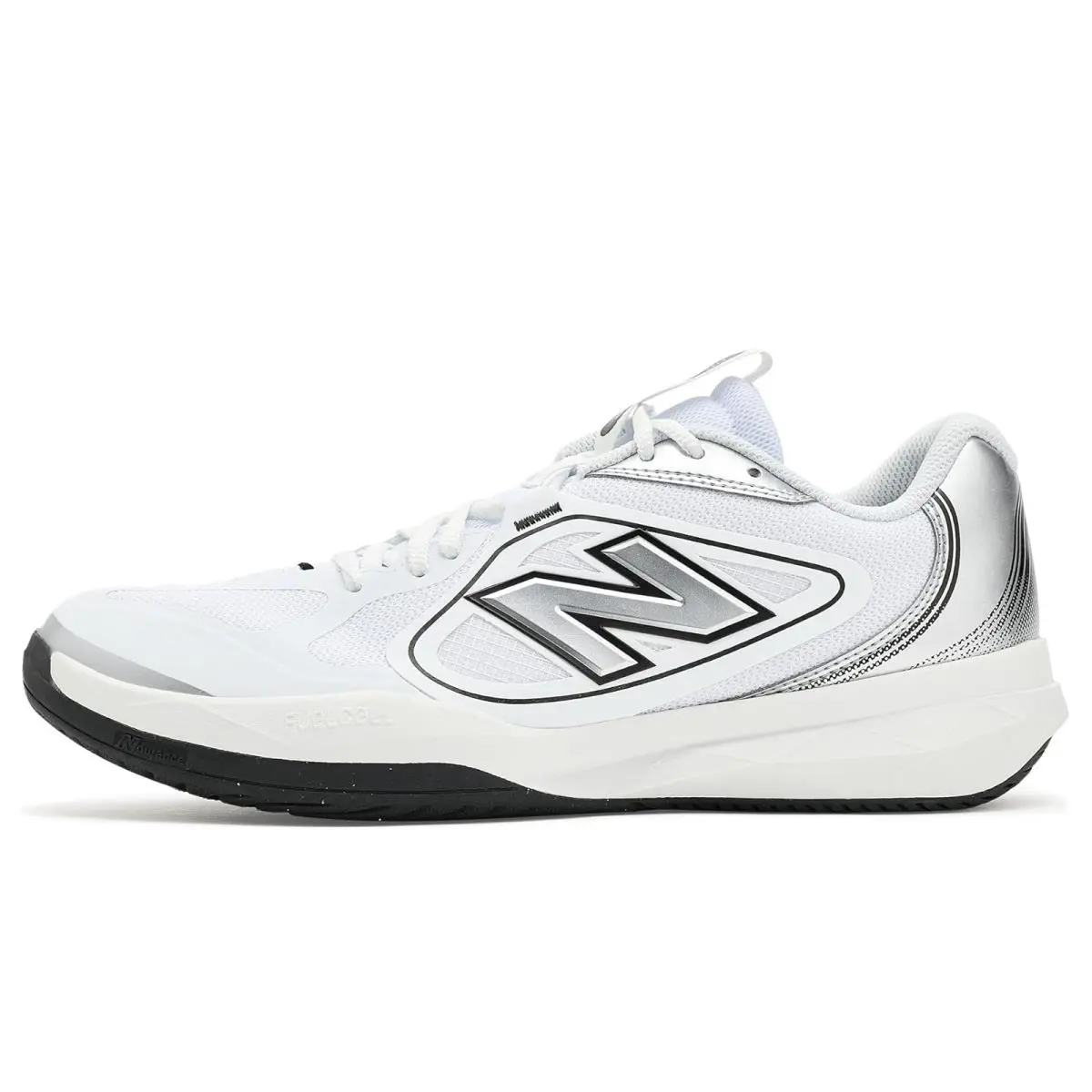 New Balance shoes - NB White/Black 2