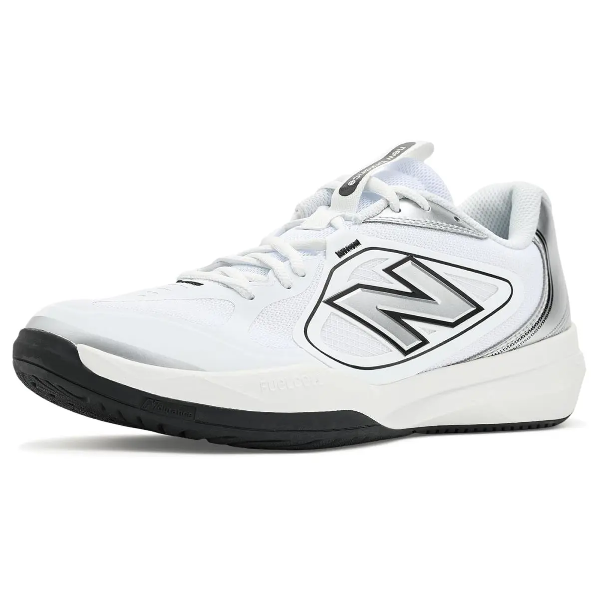 New Balance shoes - NB White/Black 6