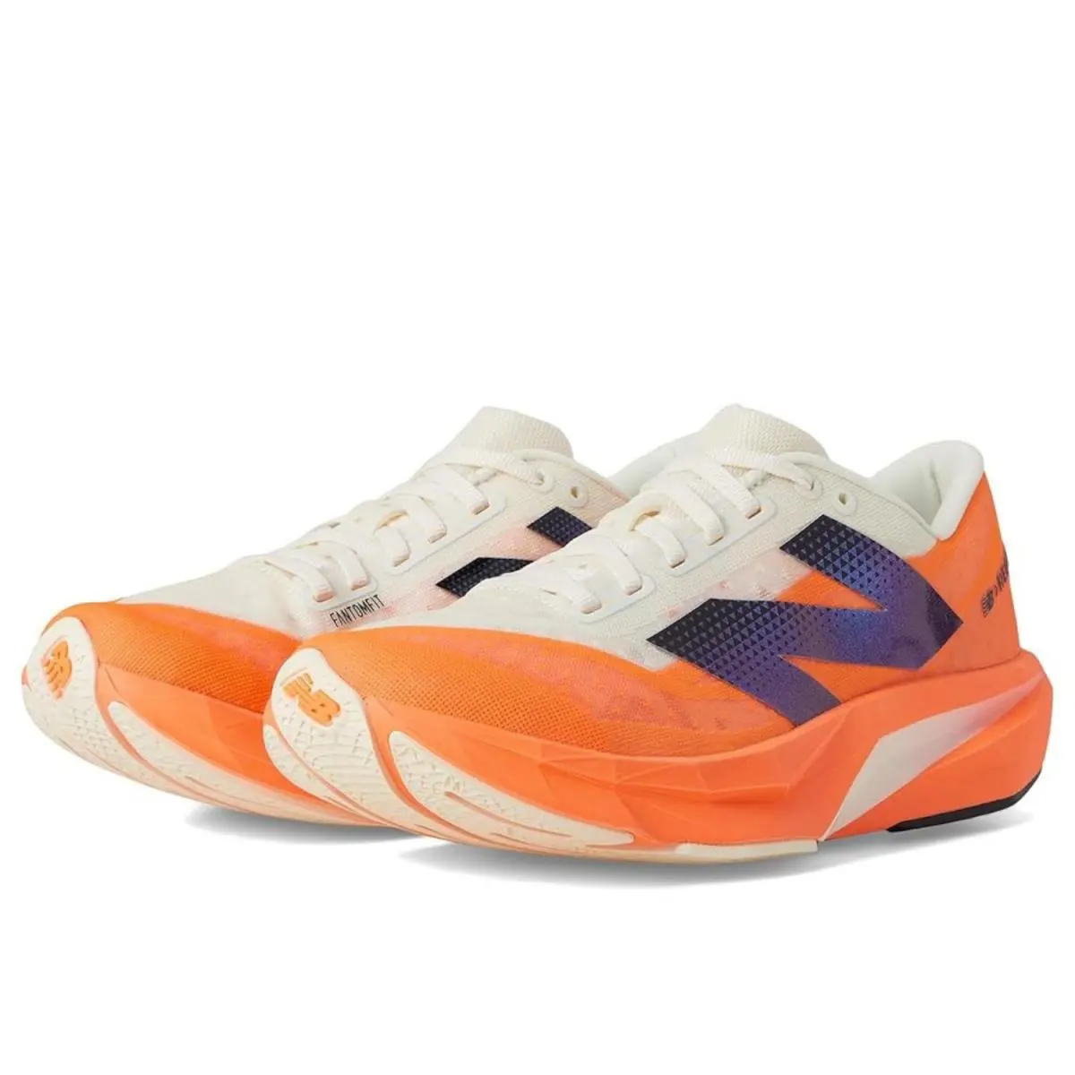 New Balance Fuel Cell Rebel V4 WFCXCC4 Women`s US 11 Orange Running Shoes VER978 - Orange