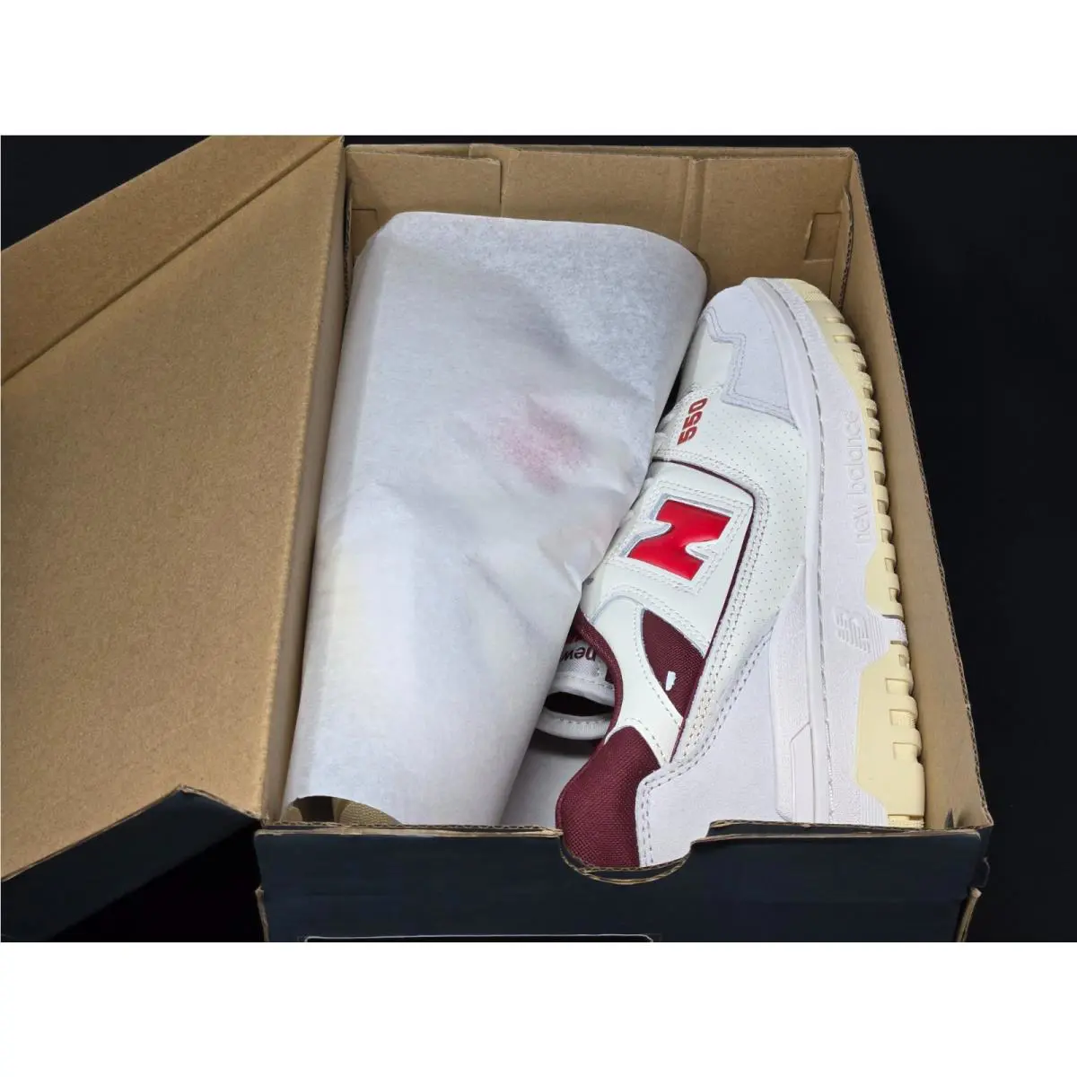 New Balance shoes - New Balance 550 - BB550EMR - Red 16