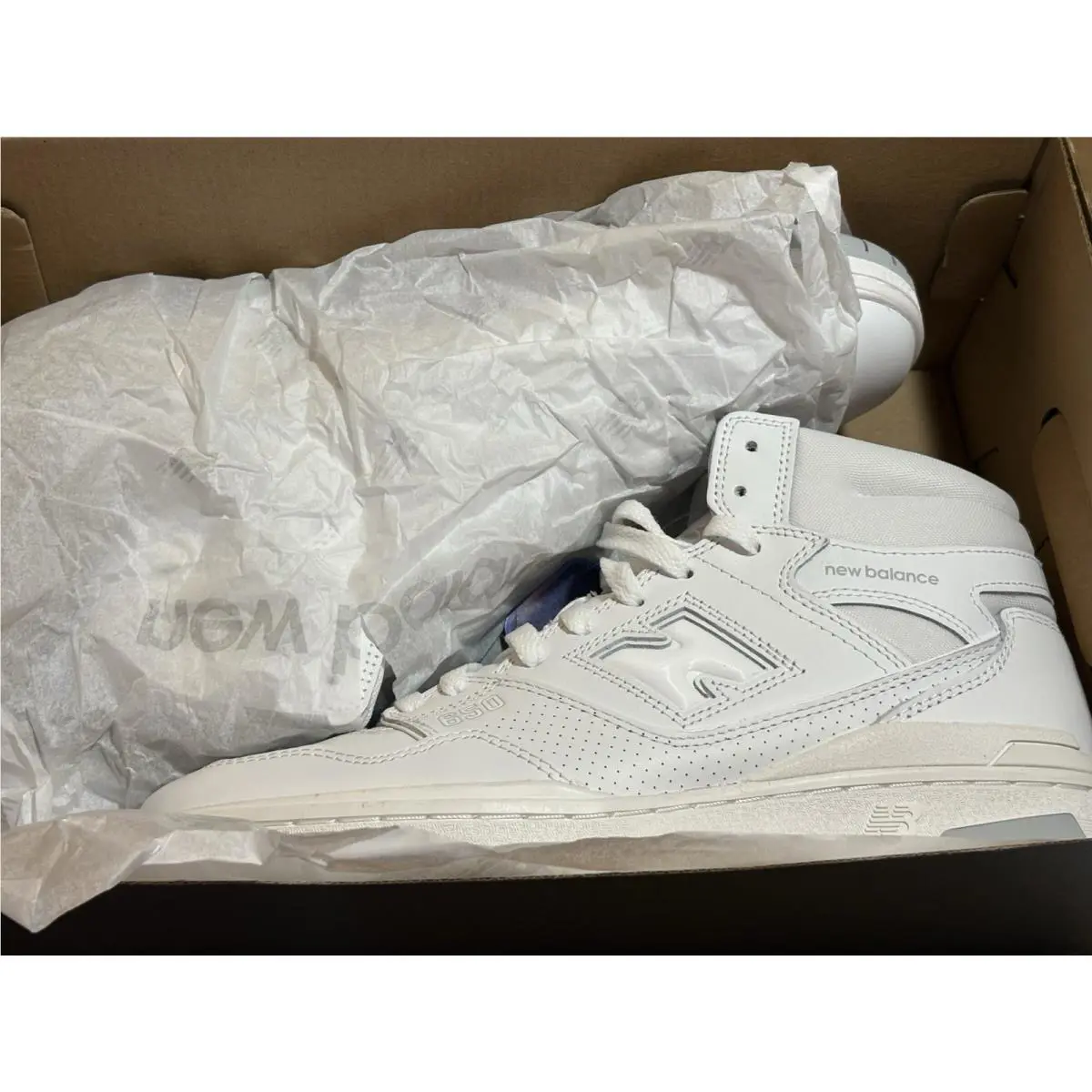 New Balance shoes - New Balance 650 - BB650RWW - White 4
