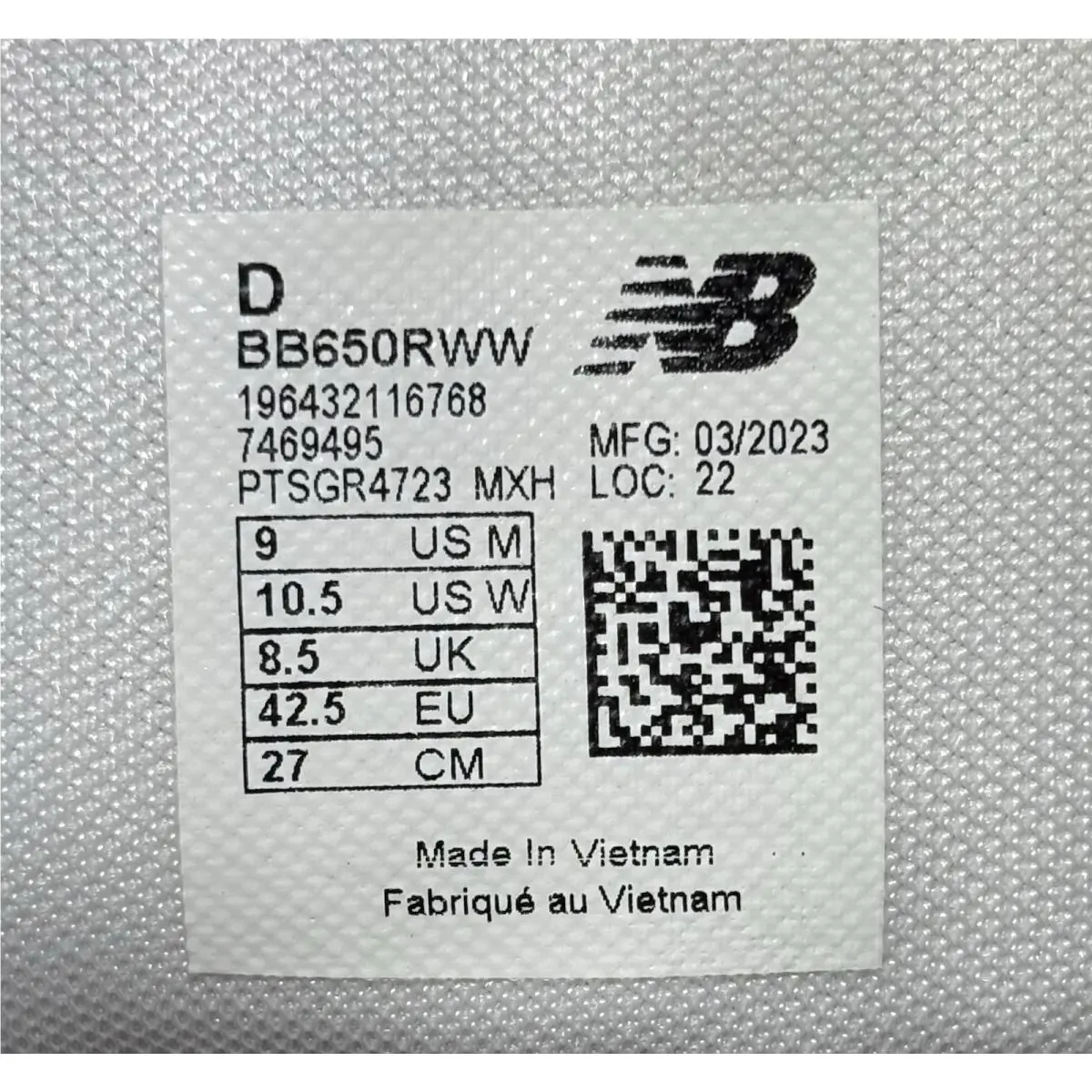 New Balance shoes - New Balance 650 - BB650RWW - White 15