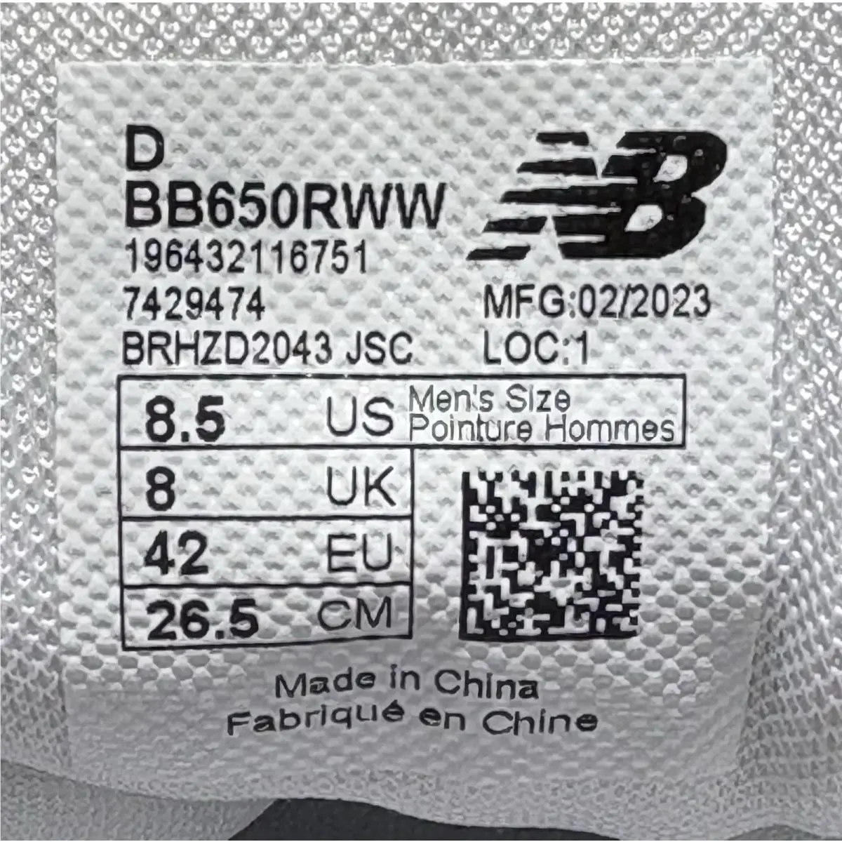 New Balance shoes - New Balance 650 - BB650RWW - White 14
