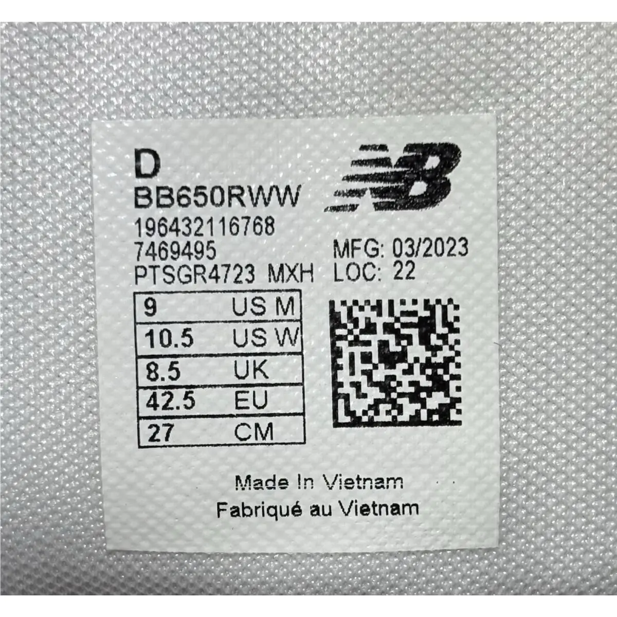 New Balance shoes - New Balance 650 - BB650RWW - White 15