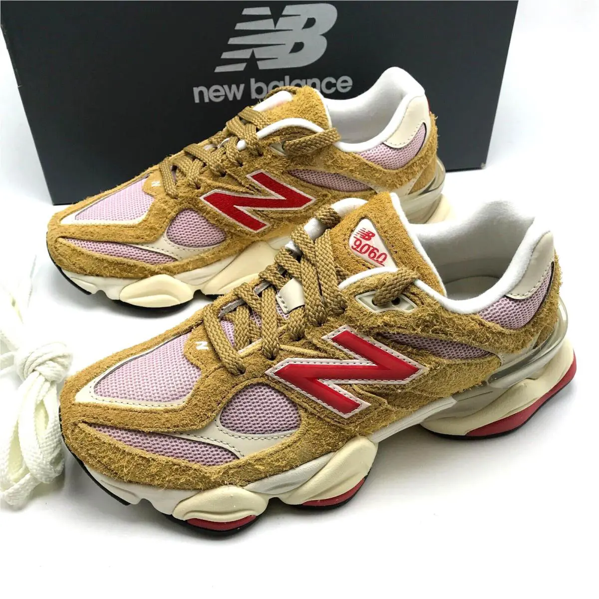New Balance shoes - New Balance 9060 - U9060GEA - Great Plains/True Red/Twilight Haze 6