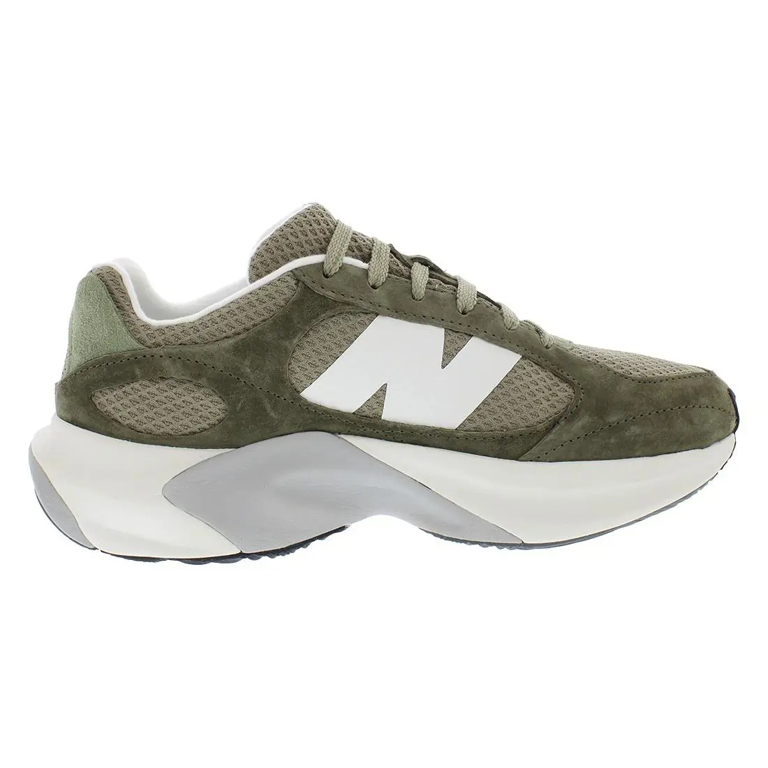 New Balance shoes - Green/Beige, Main: Green 1