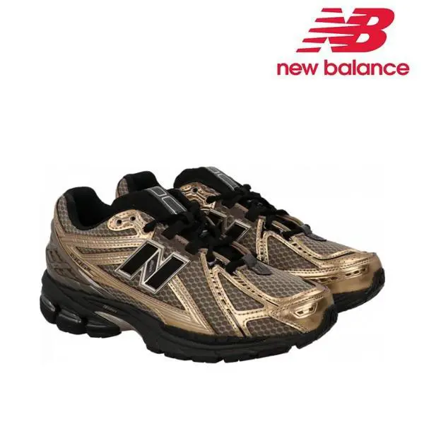 New Balance shoes - NEW BALANCE 1906 - BLACK / GOLD 3