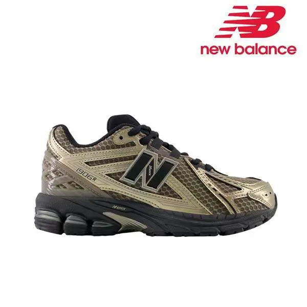 New Balance shoes - NEW BALANCE 1906 - BLACK / GOLD 4