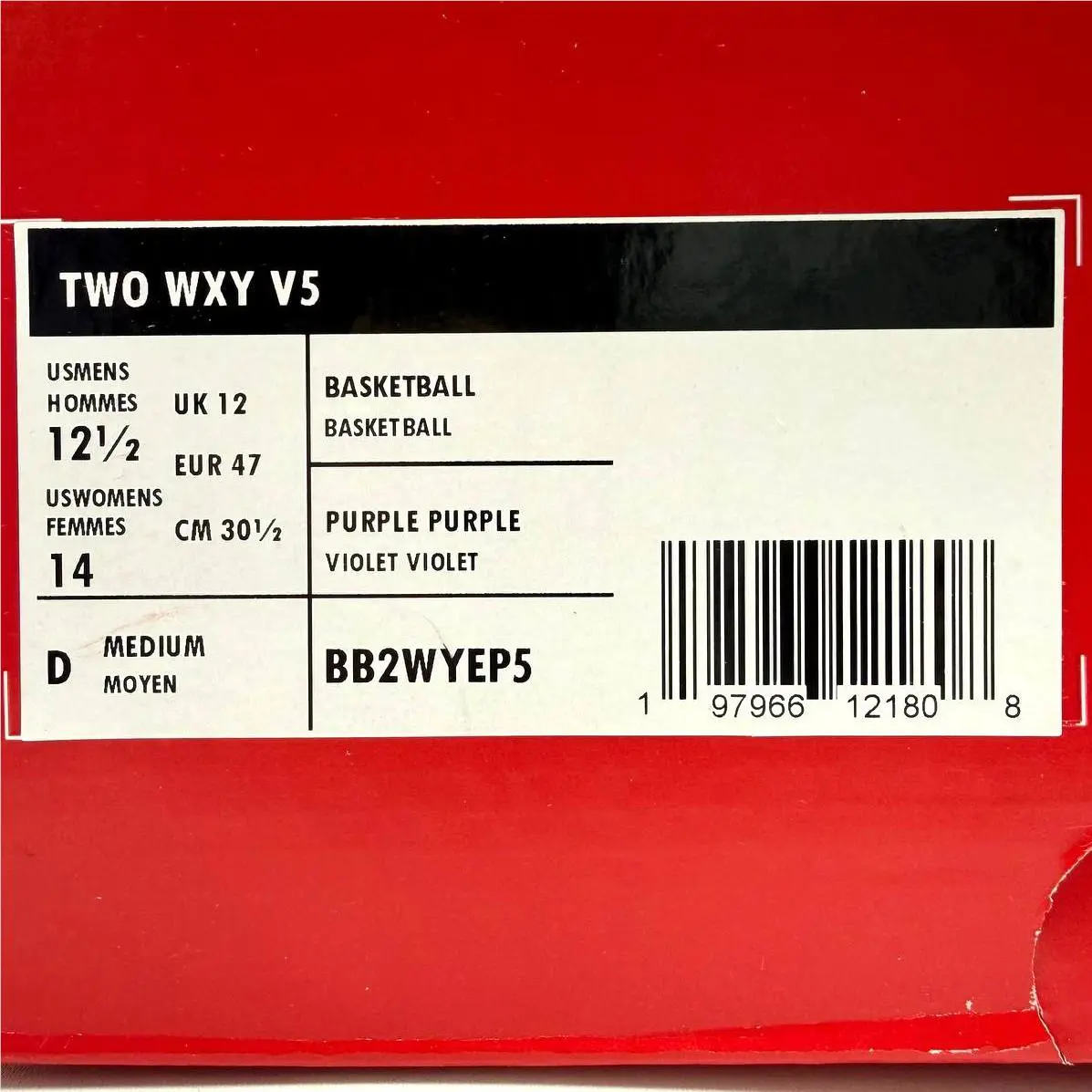 New Balance shoes - New Balance Two WXY V5 - BB2WYEP5 - Purple, Manufacturer: Lilac Glo/Violet Crush/Prism Purple 0