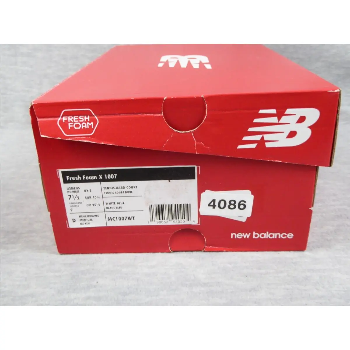 New Balance shoes - MC1007WT - MC1007WT - White 8