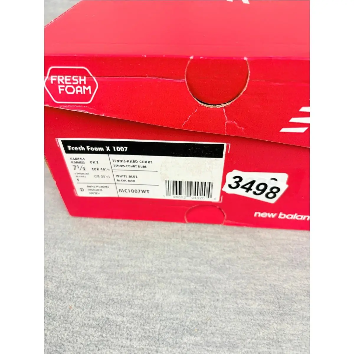 New Balance shoes - MC1007WT - MC1007WT - White 6