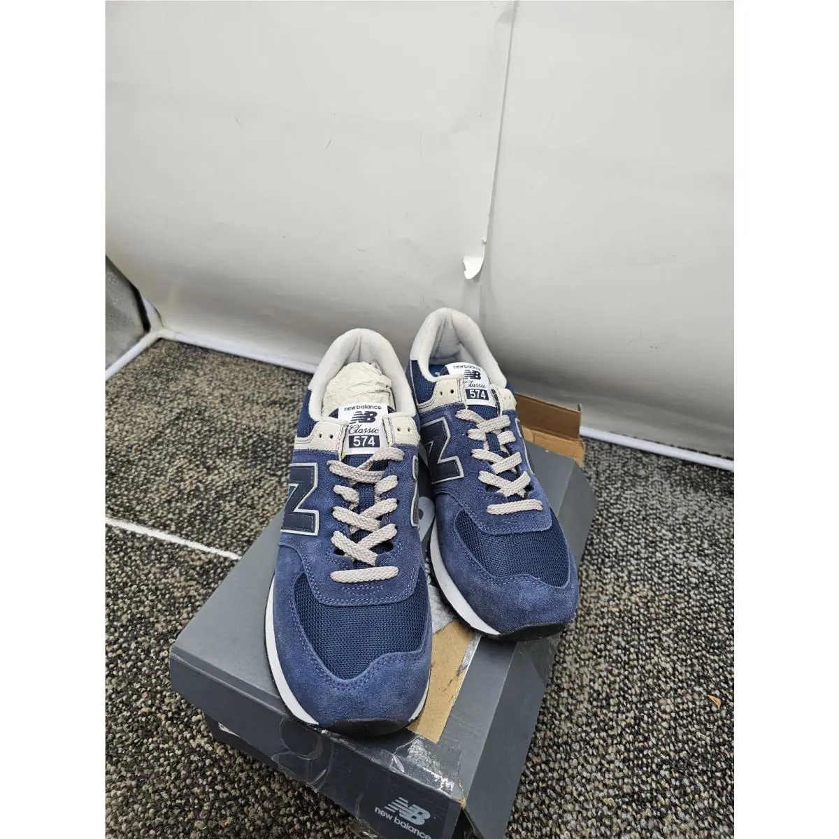 New Balance shoes - New Balance 574 - ML574EVN - Blue (UPC: 195907806012) 2