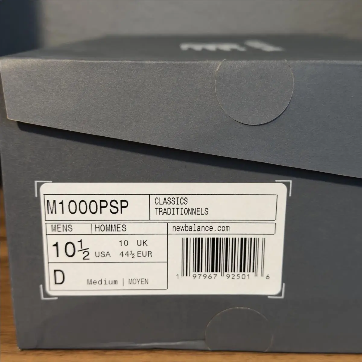 New Balance shoes - New Balance 1000 - M1000PSP - Beige (UPC: 0197967925016) 4