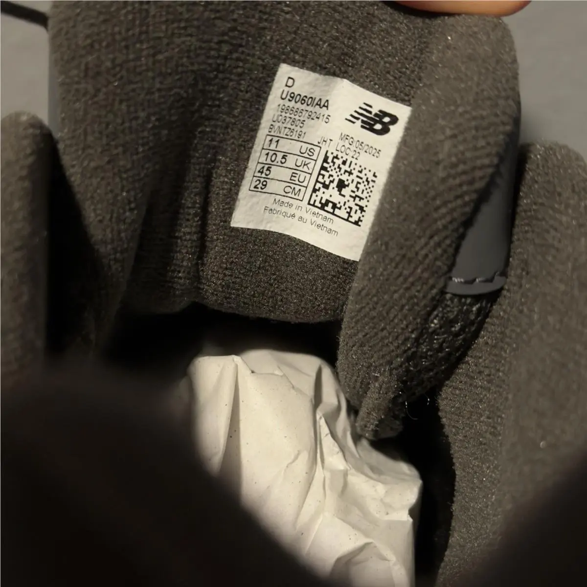 New Balance shoes - New Balance 9060 - U9060IAA - Gray (UPC: 0198686792415) 5
