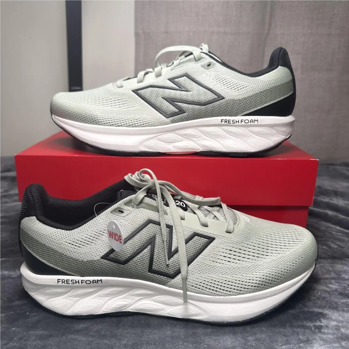 New Balance Fresh Foam 520 V9 Wide Running Shoes Green M520CC9 Mens Size 9 4E