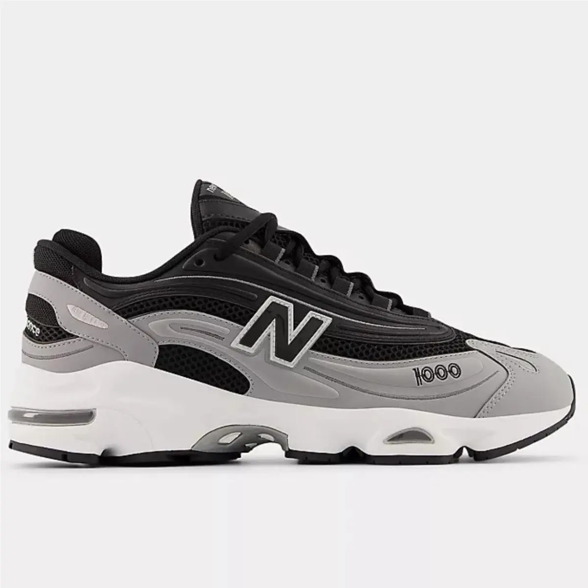 New Balance 1000 Mens Sneakers Slate Grey Black White US Size 10.5 New M1000A