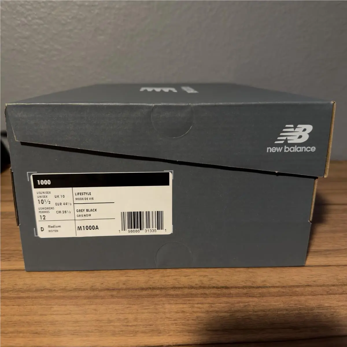 New Balance shoes - New Balance 1000 - M1000A - Gray (UPC: 0198686313351) 11