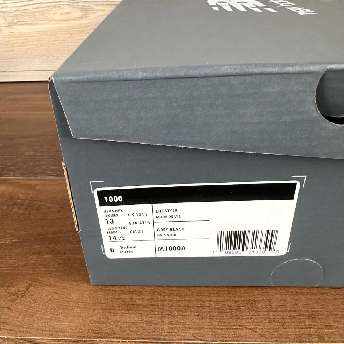 New Balance shoes - New Balance 1000 - M1000A - Black 8