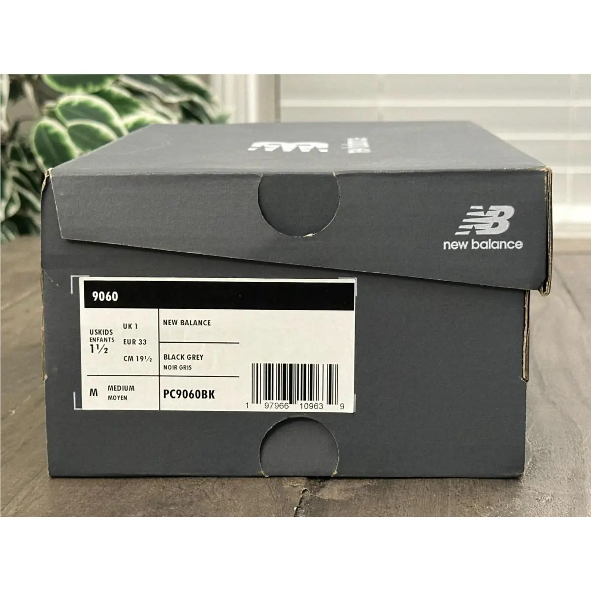 New Balance shoes - New Balance 9060 - PC9060BK - Black Grey (UPC: 197966109639) 12