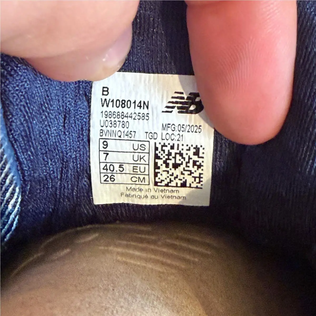 New Balance shoes - New Balance 1080 v14 - W108014N - Blue (UPC: 198688442585) 2