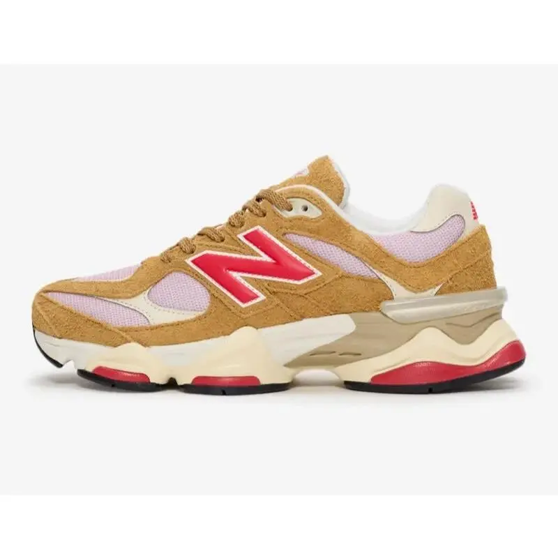 New Balance 9060 Big Kids Size 6.5 Beige Pink Running Shoes GC9060VD New
