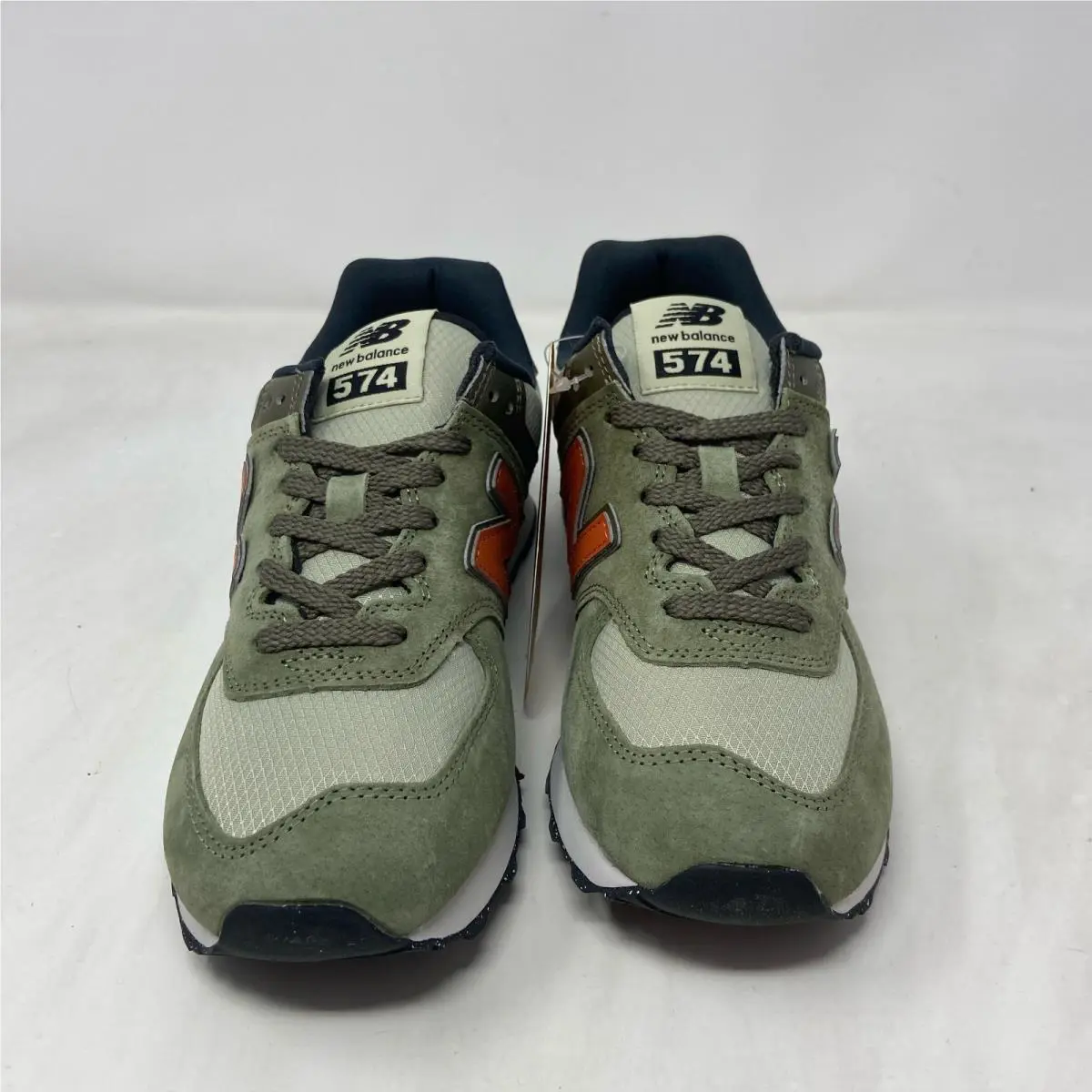 New Balance shoes - New Balance 574 - U574SOC - Dark Olivine/Orange, Manufacturer: Dark Olivine (UPC: 197376889893) 0