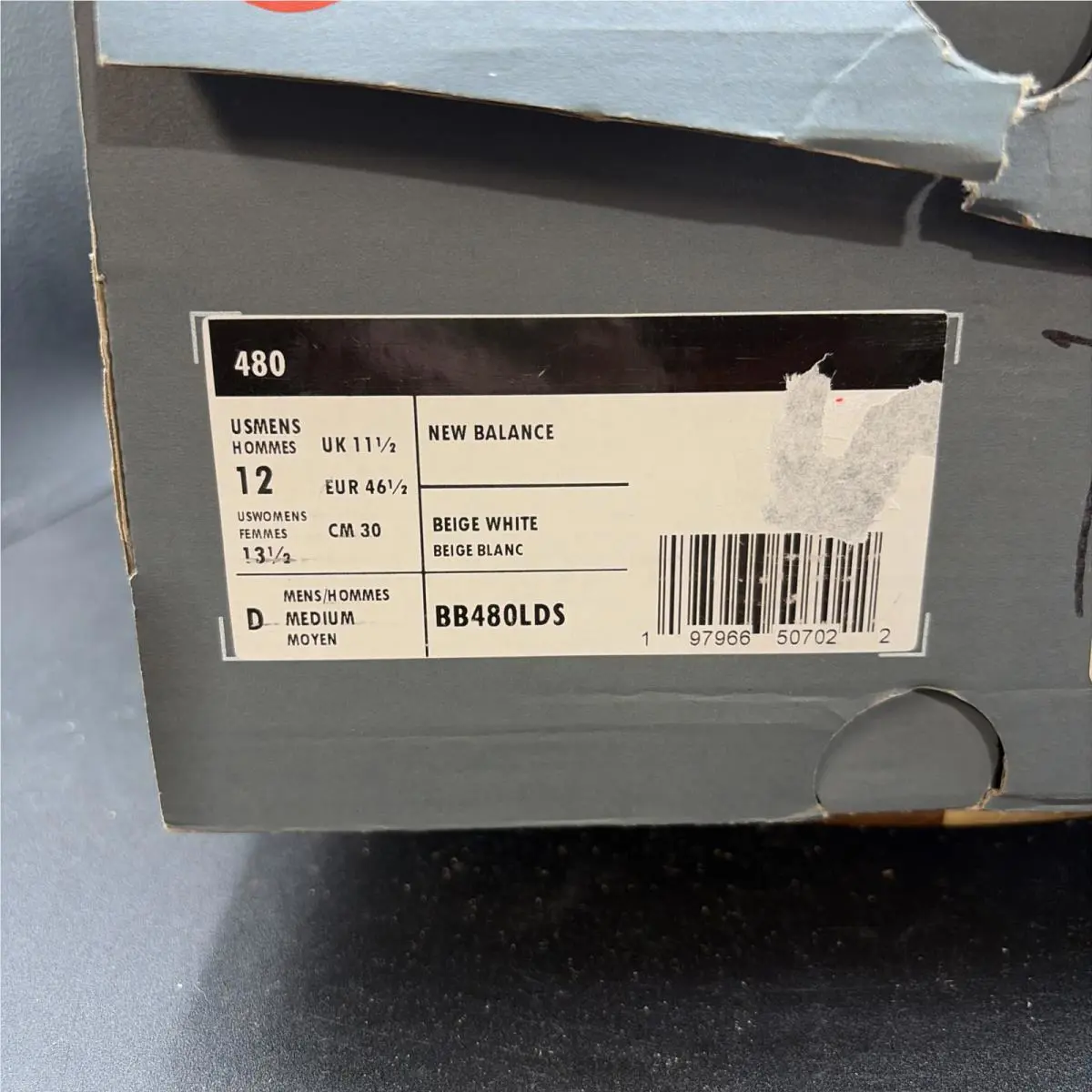 New Balance shoes - New Balance 480 - BB480LDS - Beige 8