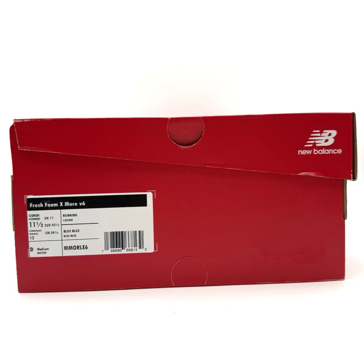New Balance shoes - New Balance Fresh Foam X More V6 - MMORLE6 - Blue, Manufacturer: Blue Gemstone Galaxy Blue Silver Metallic (UPC: 198686668130) 5