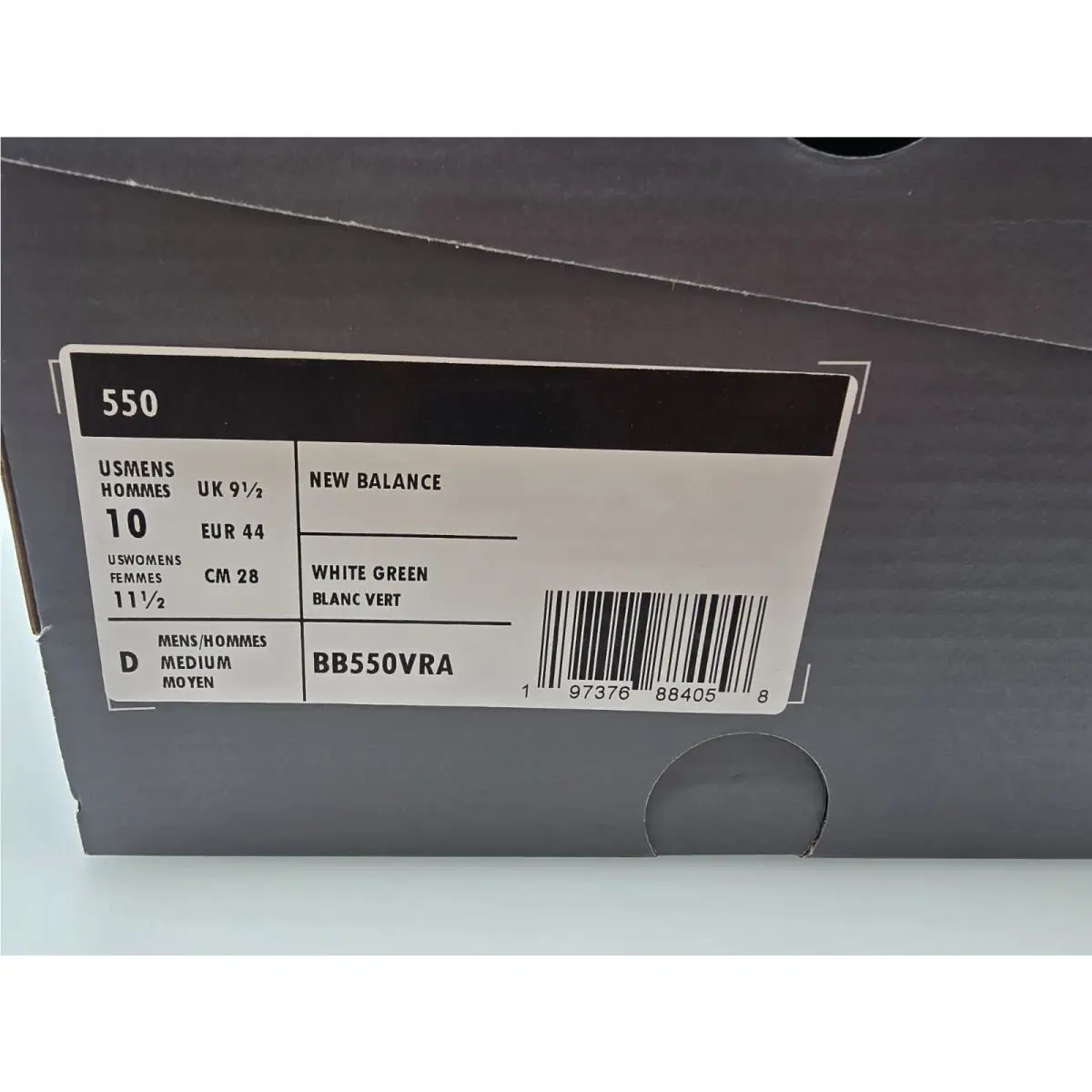 New Balance shoes - New Balance 550 - BB550VRA - White 0
