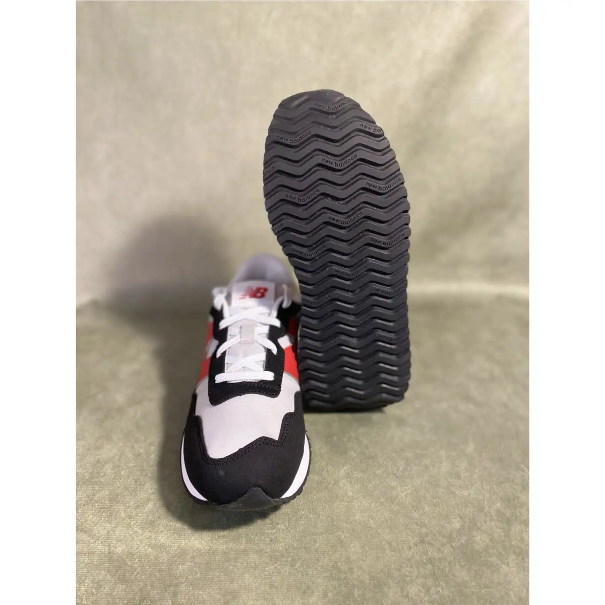New Balance shoes - New Balance 237 - GREY/RED/BLACK 5