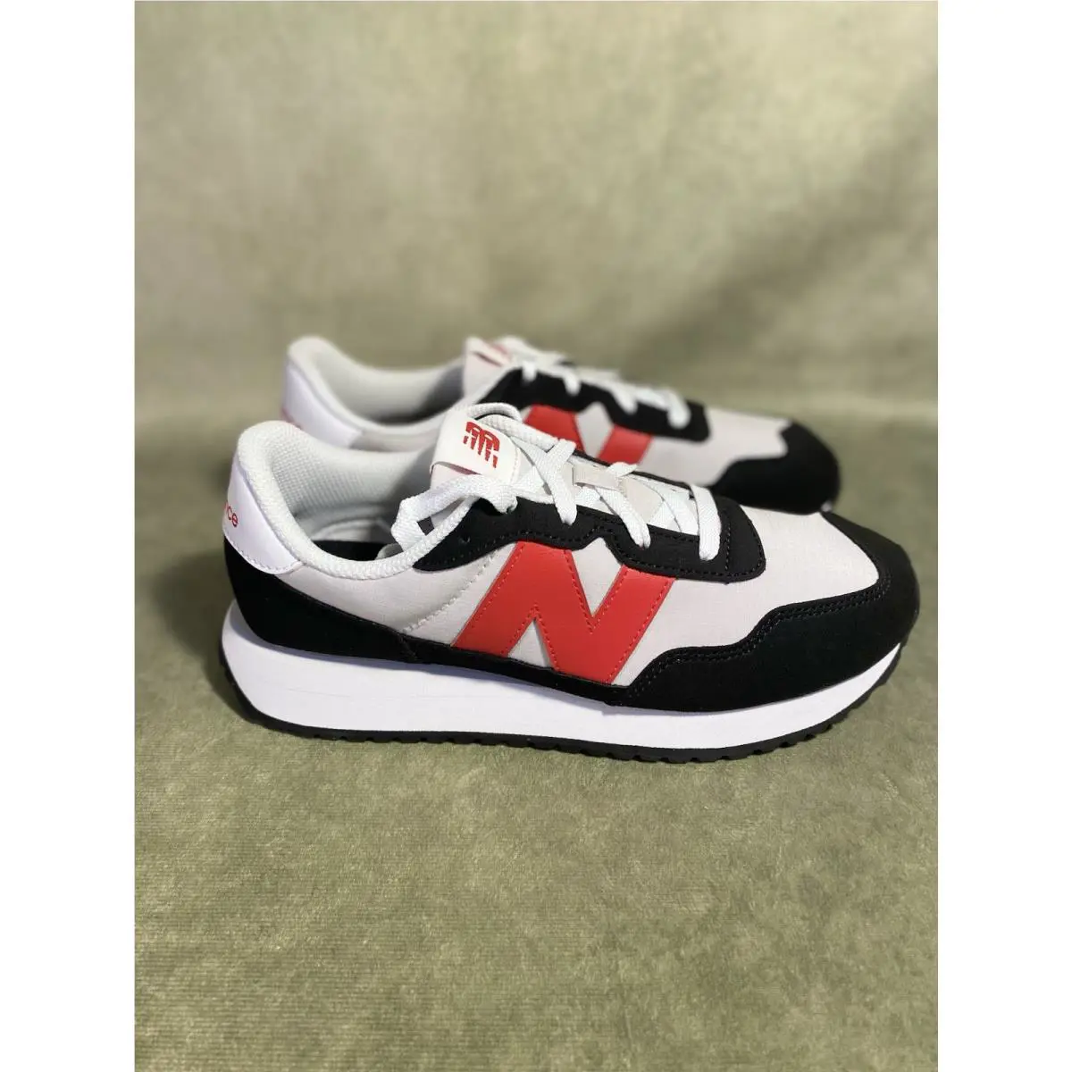 New Balance shoes - New Balance 237 - GREY/RED/BLACK 6