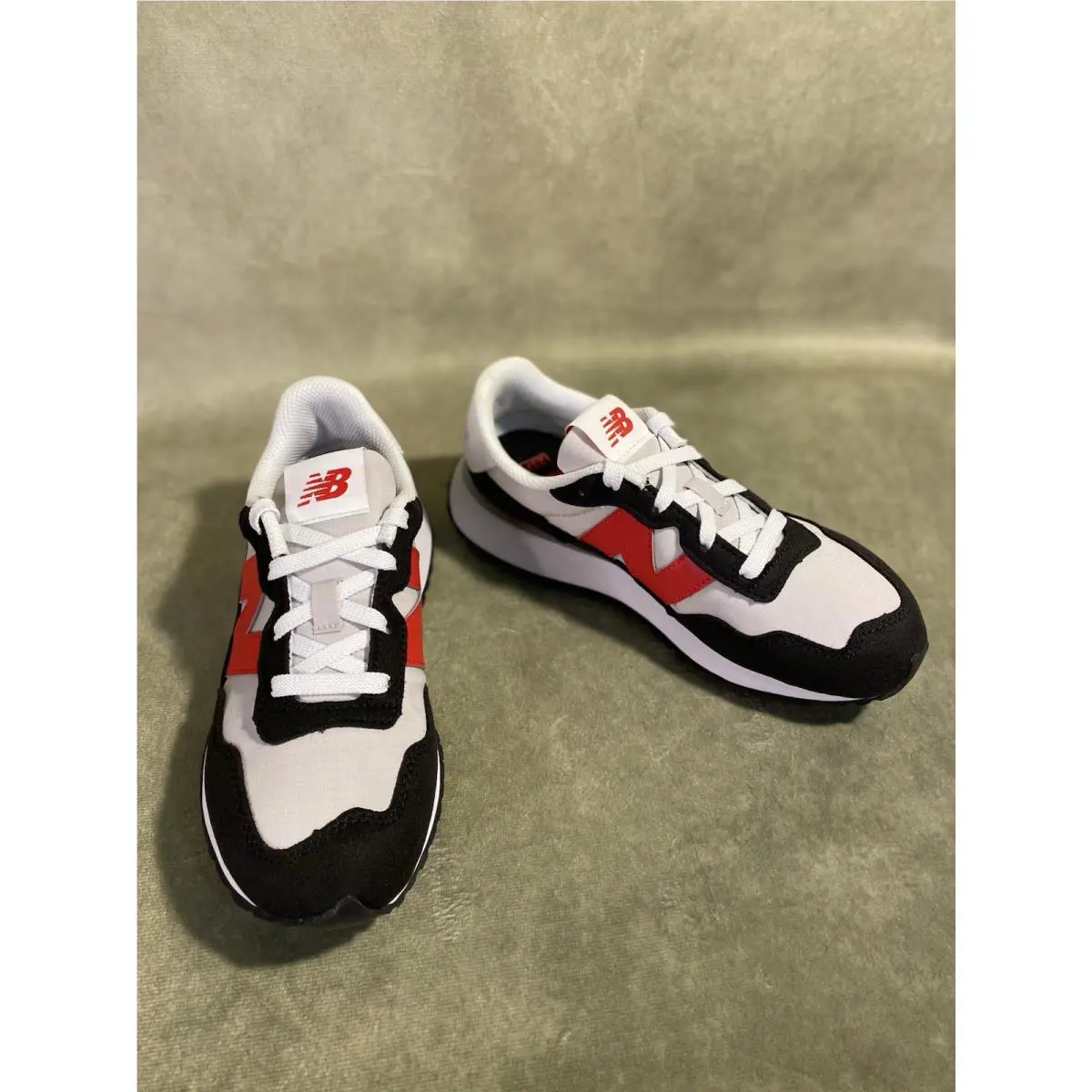 New Balance shoes - New Balance 237 - GREY/RED/BLACK 8
