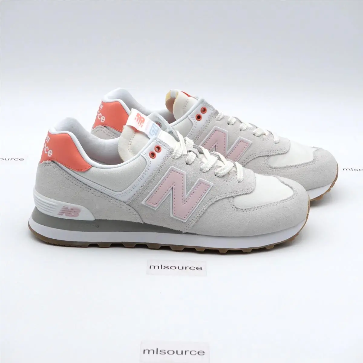 New Balance shoes - New Balance 574 - WL574IPK - Gray, Manufacturer: Reflection/Rose Sugar (UPC: 197967942341) 1