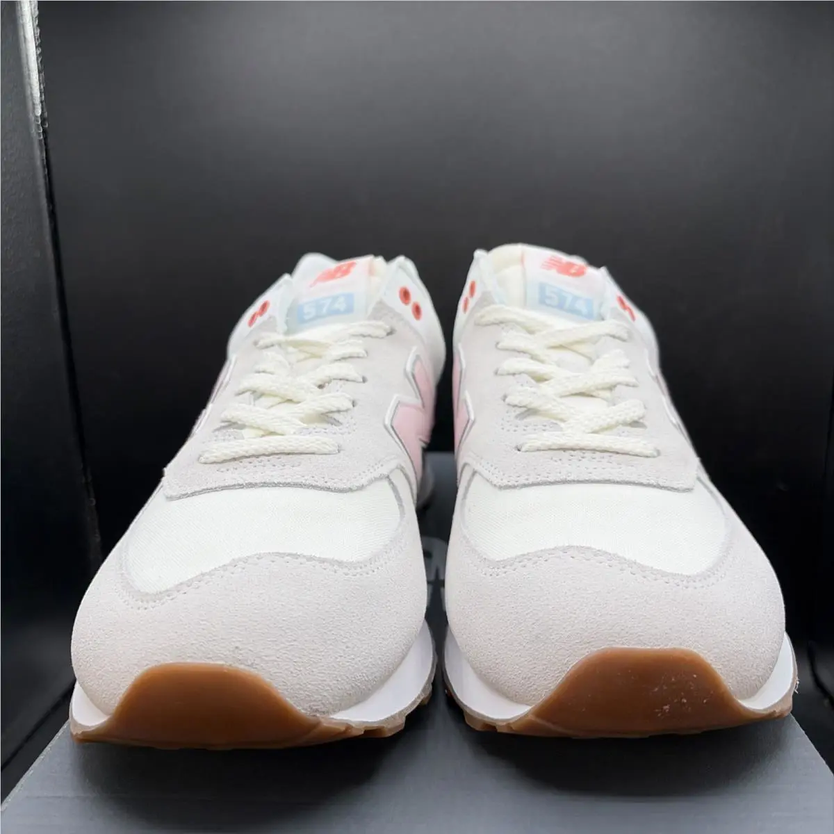 New Balance shoes - New Balance 574 - WL574IPK - White 1