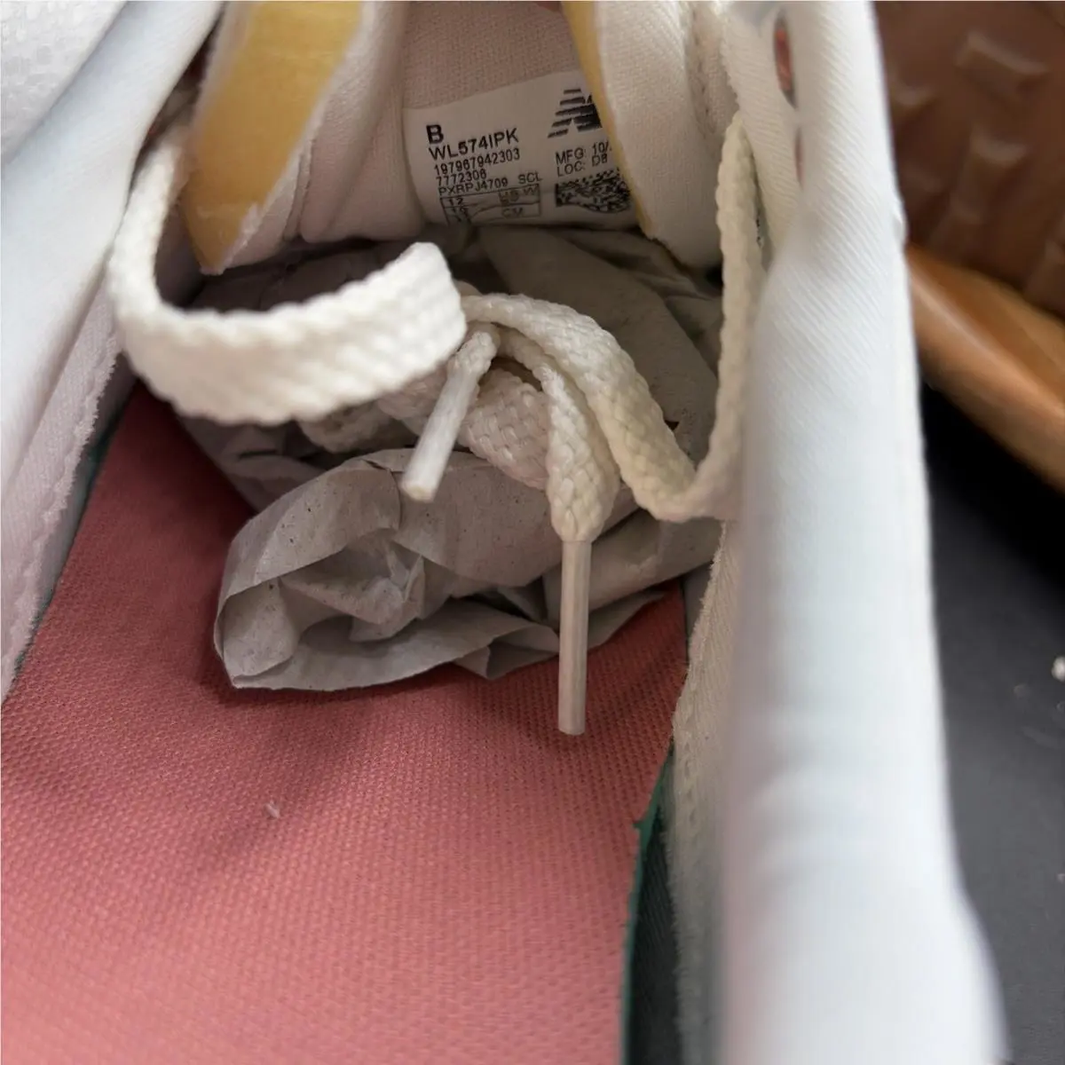 New Balance shoes - New Balance 574 - WL574IPK - White 7