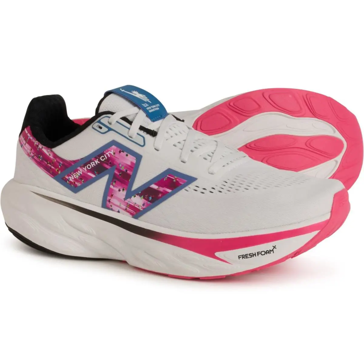 New Balance shoes - White/Pink (UPC: 197967738708) 1