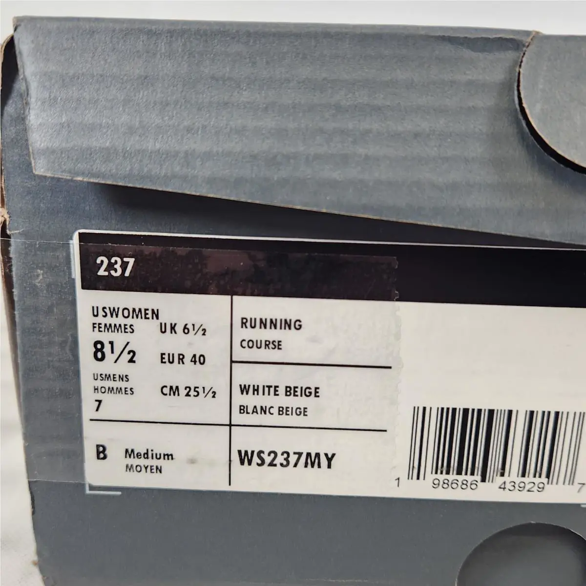 New Balance shoes - New Balance 237 - ws237MY - White, Manufacturer: Nimbus Cloud/White/Moonbeam 5