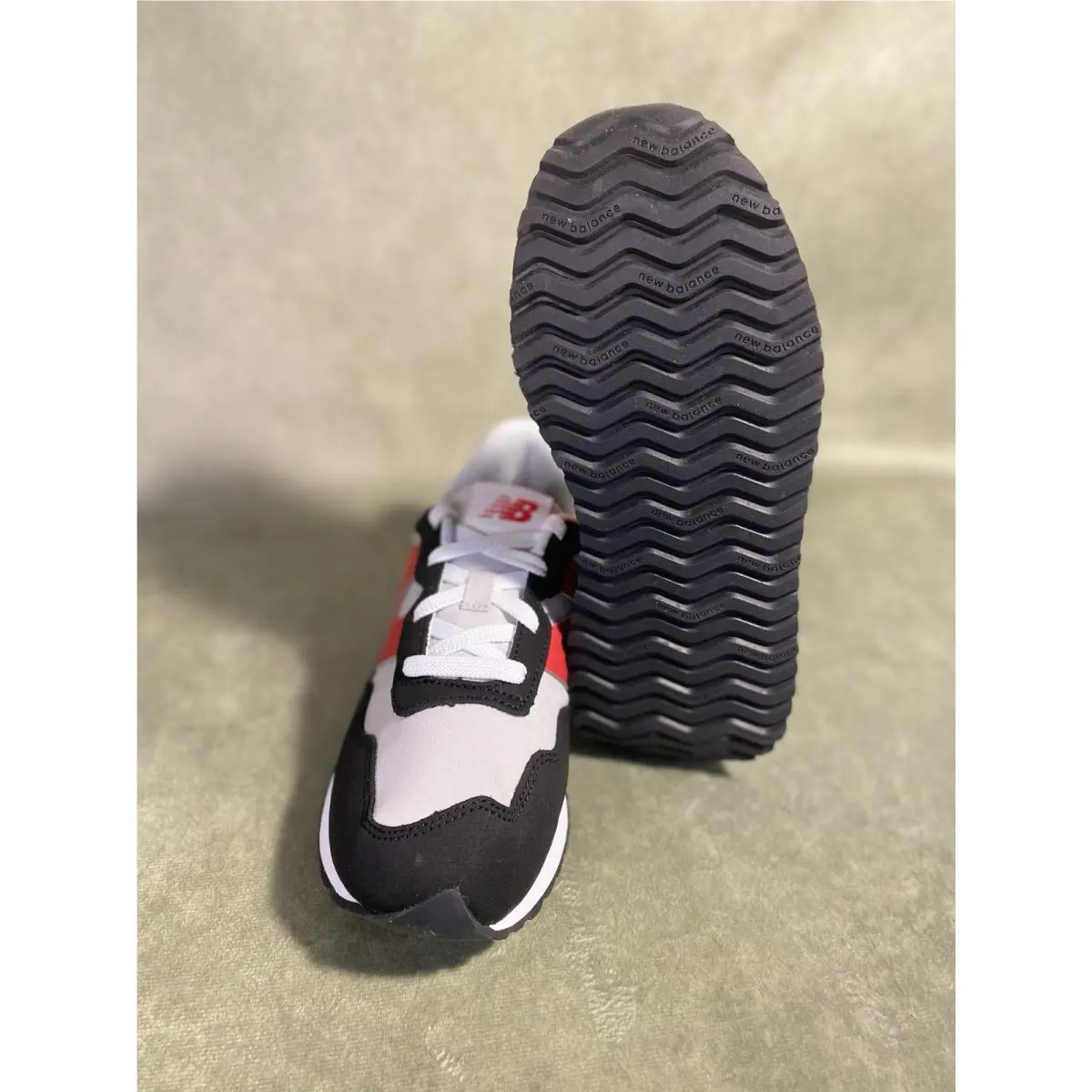 New Balance shoes - New Balance 237 - GREY/RED/BLACK 7