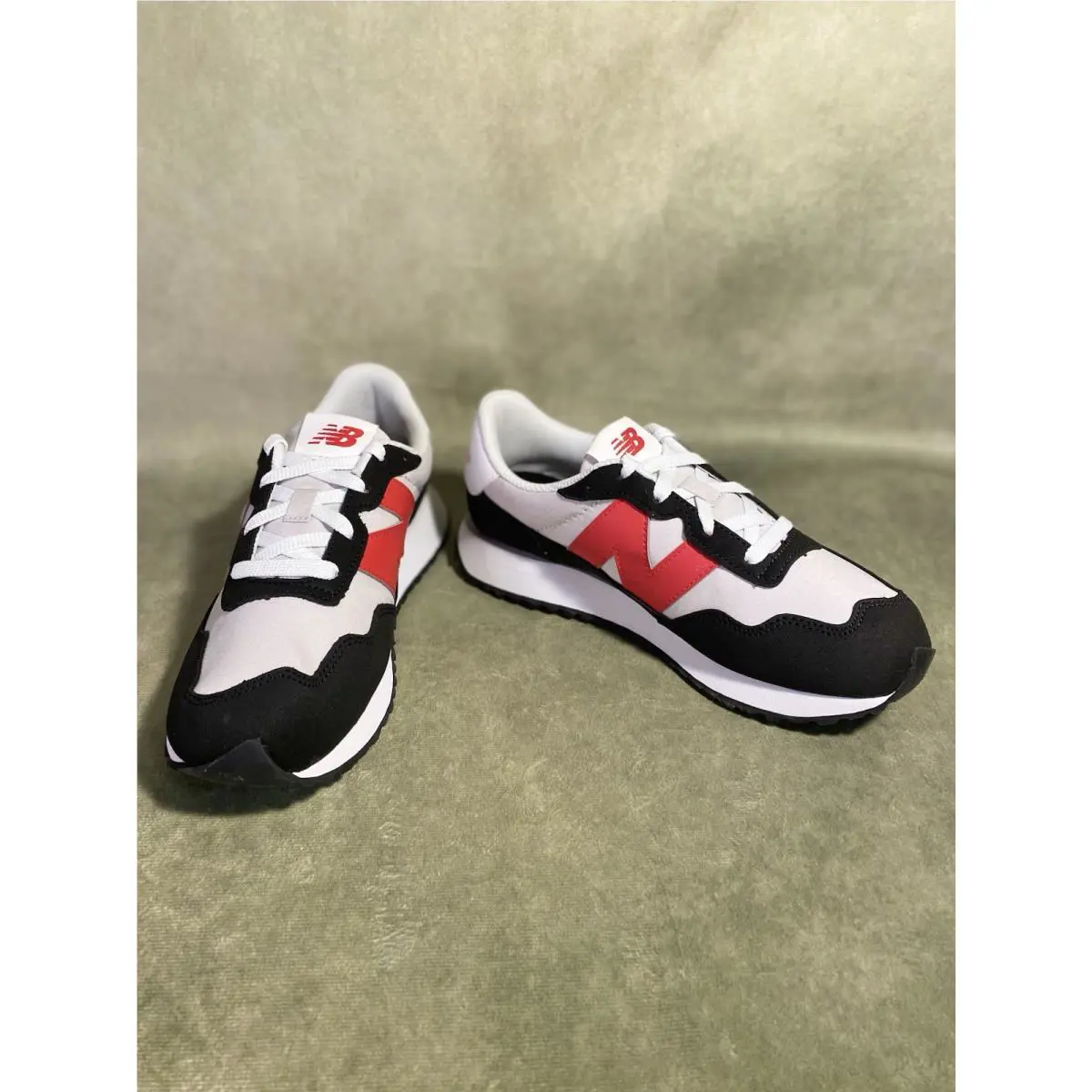 New Balance shoes - New Balance 237 - GREY/RED/BLACK 3