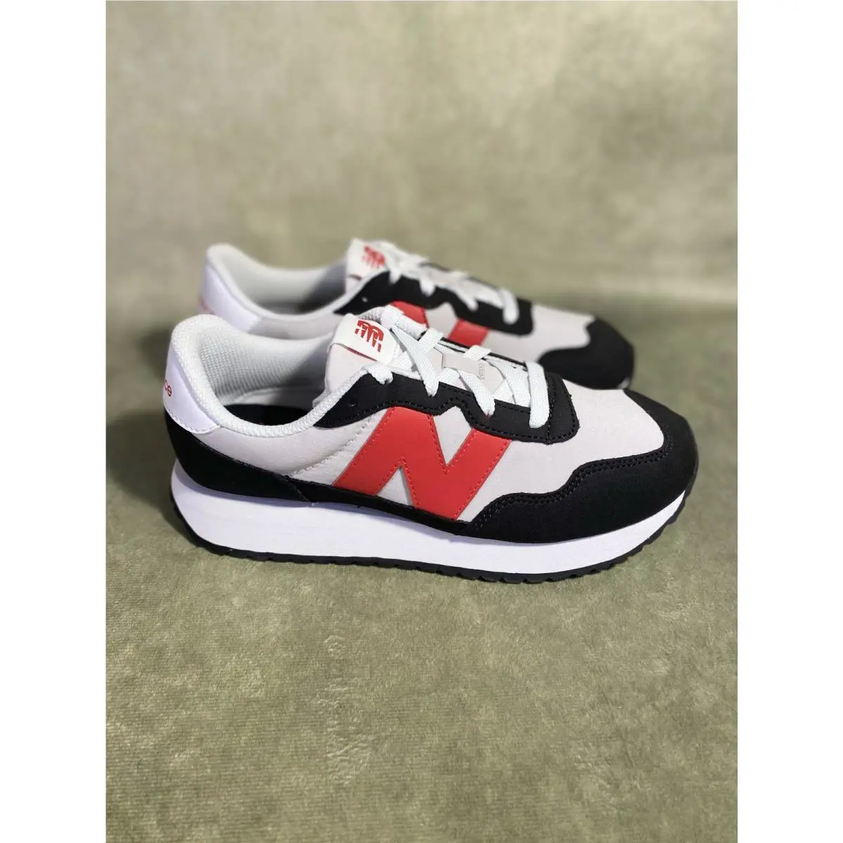 New Balance shoes - New Balance 237 - GREY/RED/BLACK 6