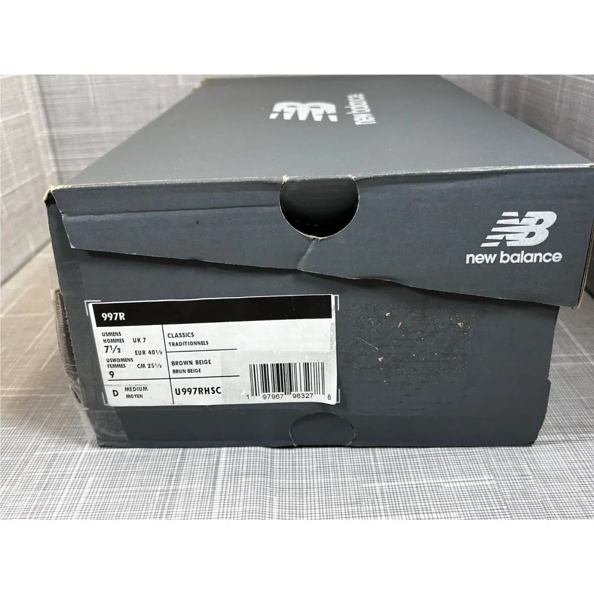 New Balance shoes - New Balance 997R - U997RHSC - Mushroom/Brown/Beige 0