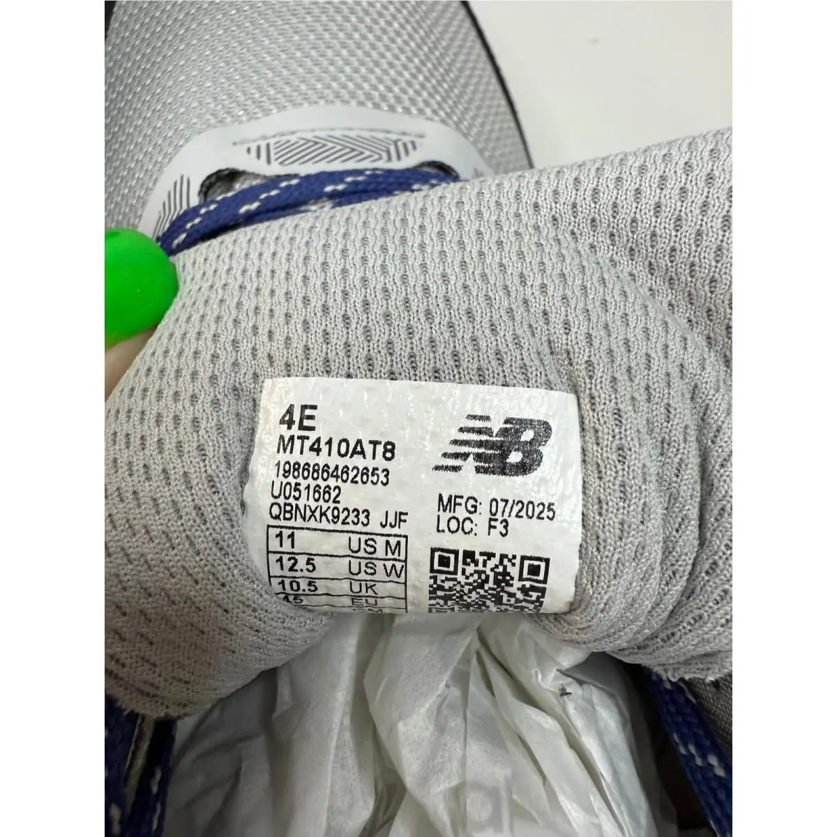 New Balance shoes - 410v8 - MT410AT8 - Gray 3