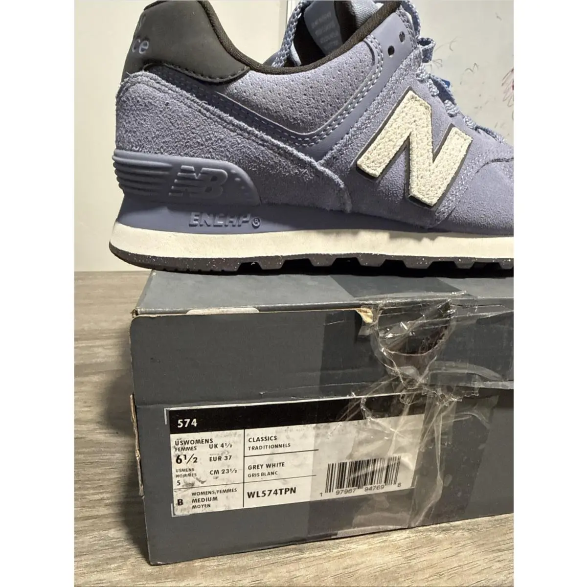 New Balance shoes - New Balance 574 - WL574TPN - Gray 0