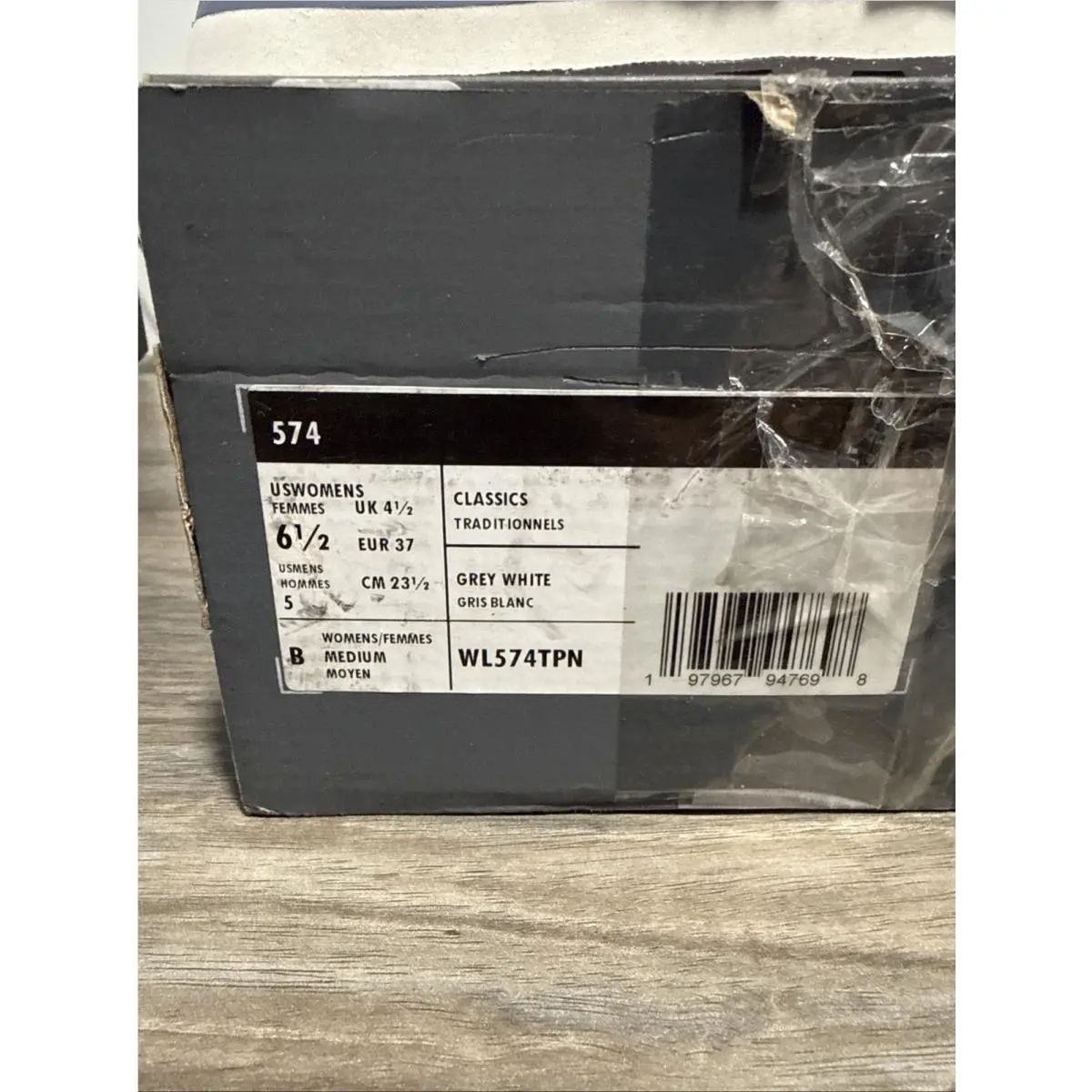 New Balance shoes - New Balance 574 - WL574TPN - Gray 1